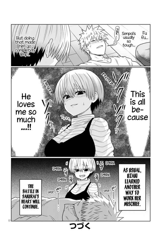 Page 12 Chapter 87 Uzaki-chan wa Asobitai!