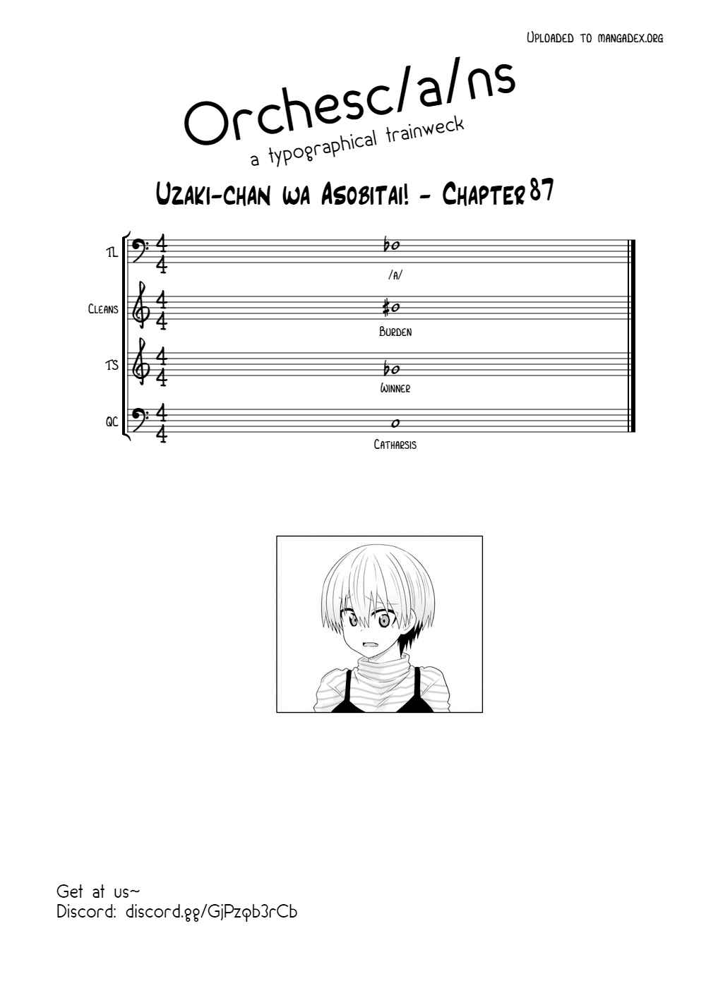 Page 13 Chapter 87 Uzaki-chan wa Asobitai!