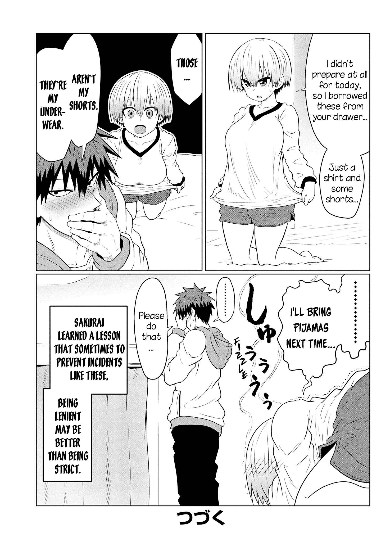 Page 16 Chapter 61.5 Uzaki-chan wa Asobitai!