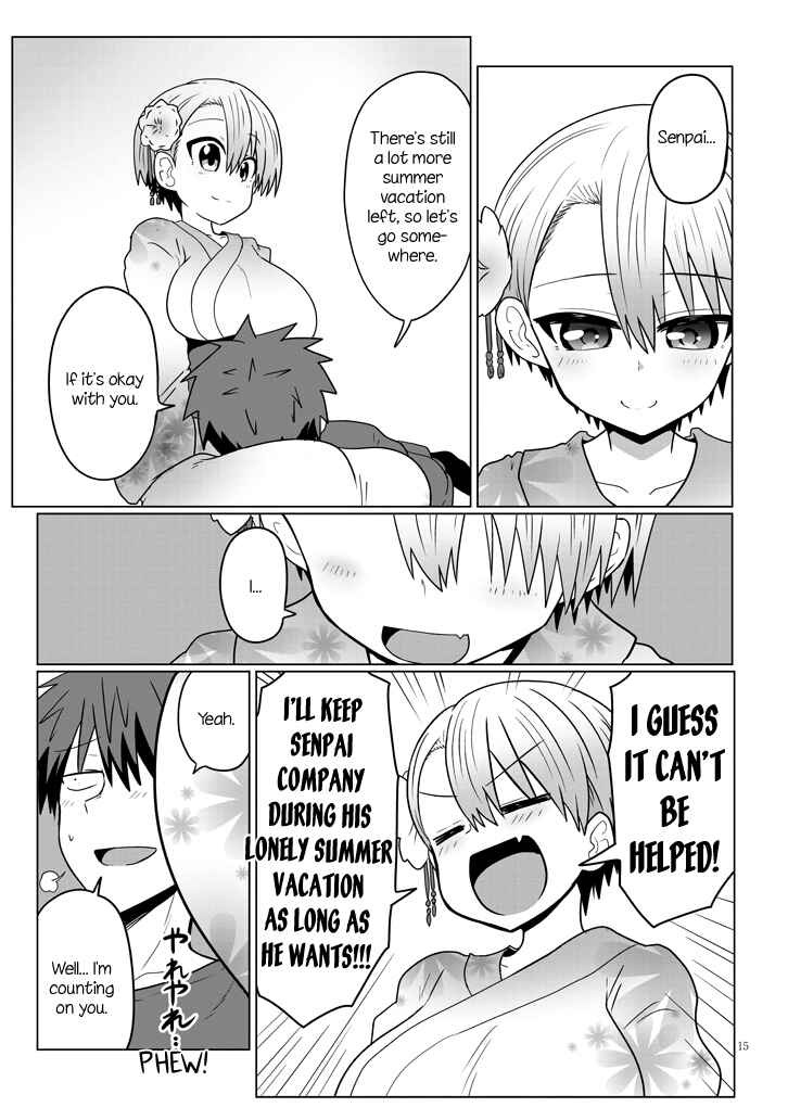 Page 15 Chapter 23 Uzaki-chan wa Asobitai!