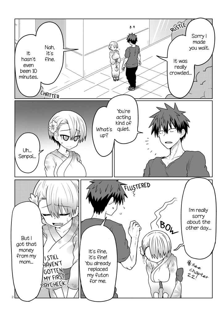 Page 2 Chapter 23 Uzaki-chan wa Asobitai!
