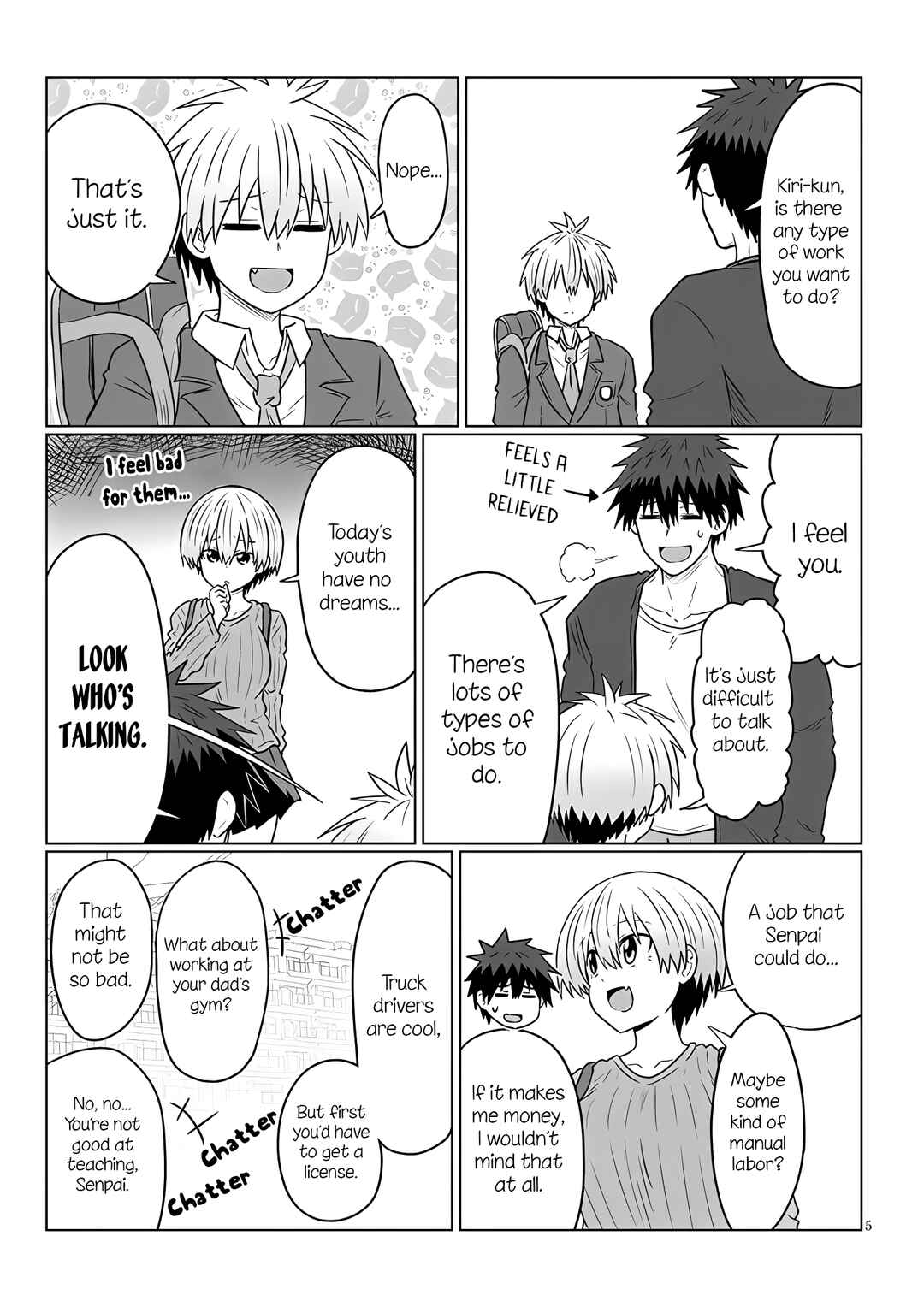 Page 5 Chapter 120 Uzaki-chan wa Asobitai!