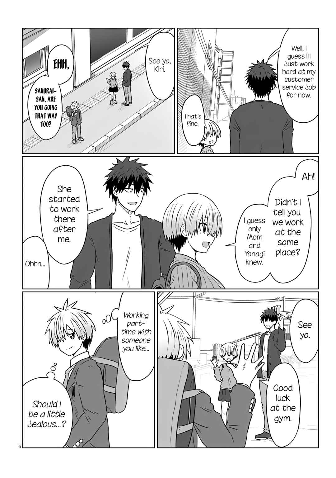 Page 6 Chapter 120 Uzaki-chan wa Asobitai!