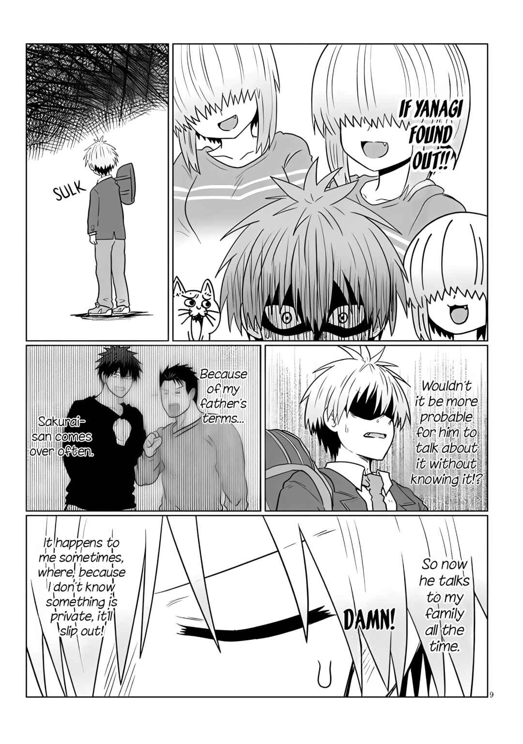 Page 9 Chapter 120 Uzaki-chan wa Asobitai!