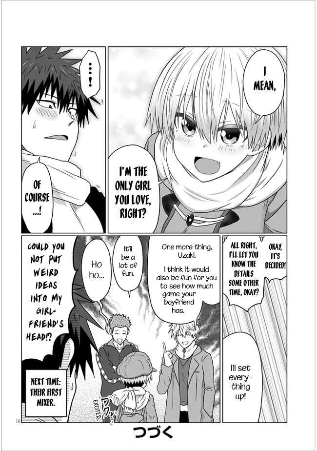 Page 16 Chapter 77 Uzaki-chan wa Asobitai!