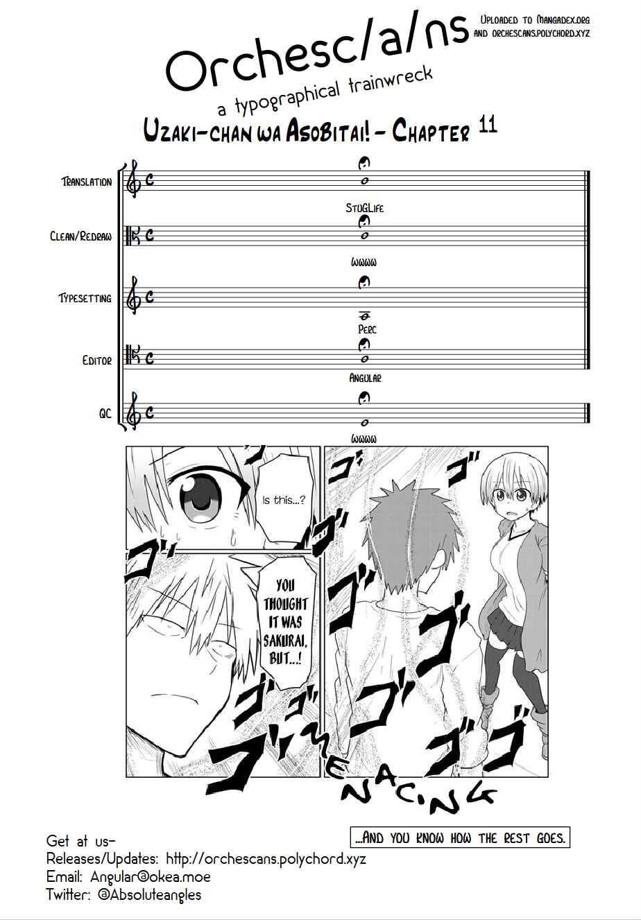 Page 9 Chapter 11 Uzaki-chan wa Asobitai!