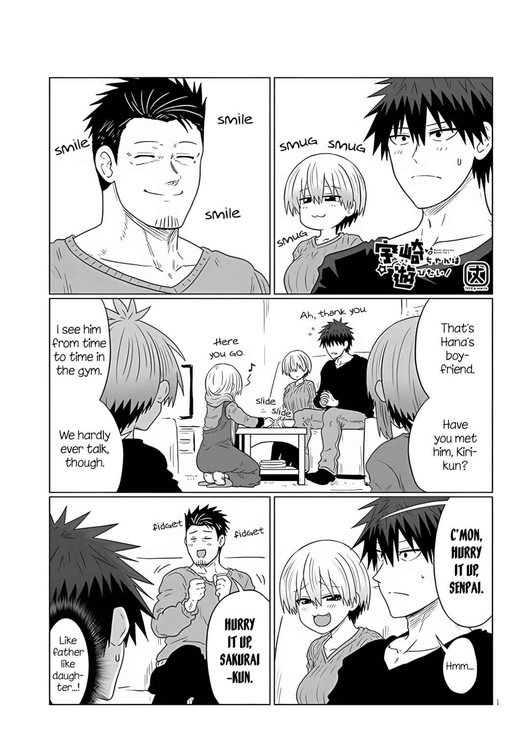 Page 1 Chapter 109 Uzaki-chan wa Asobitai!