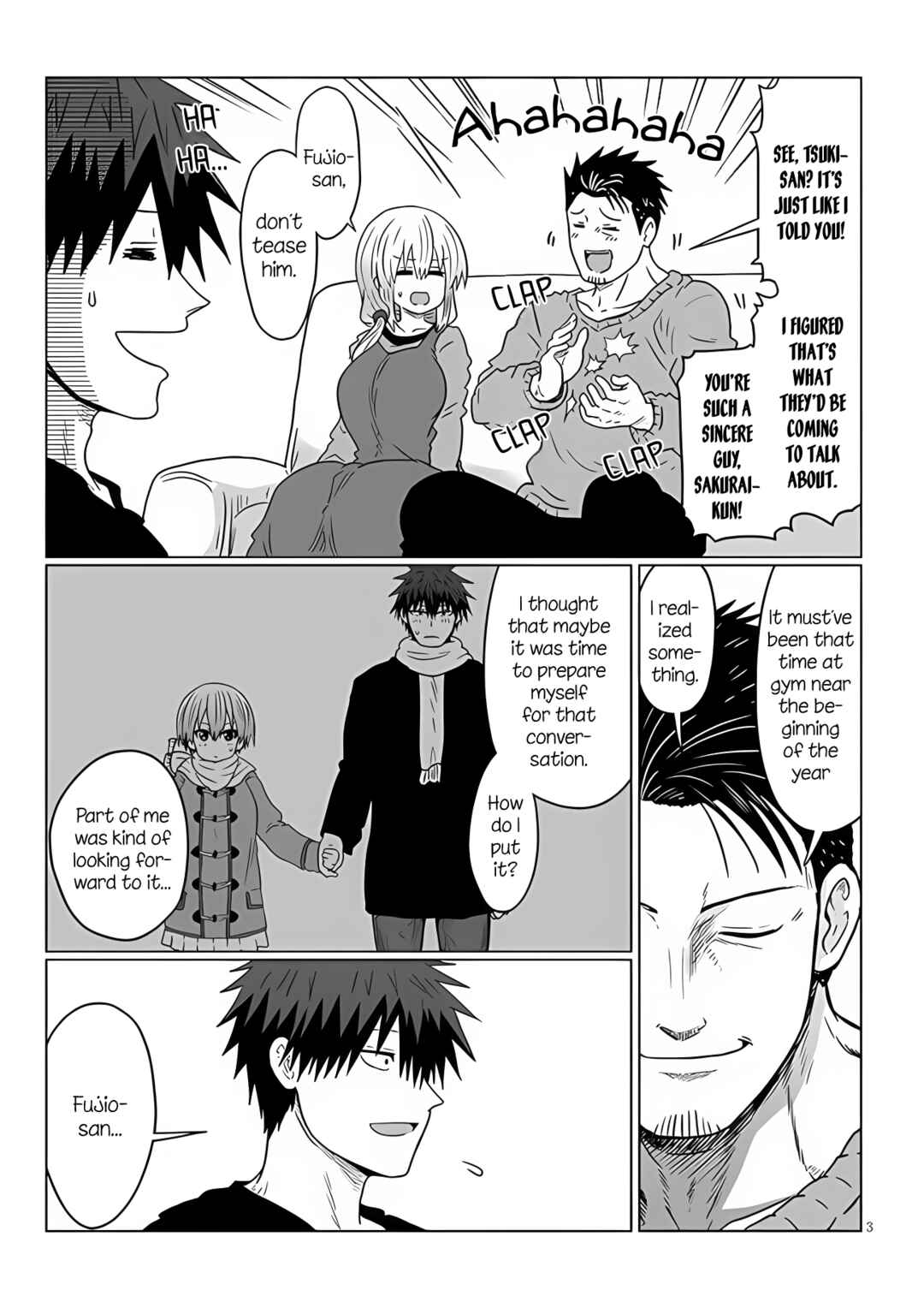 Page 3 Chapter 109 Uzaki-chan wa Asobitai!