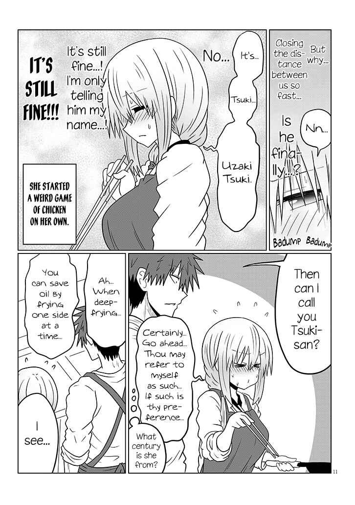 Page 11 Chapter 45 Uzaki-chan wa Asobitai!