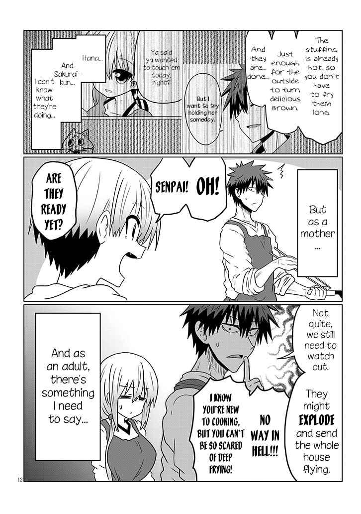 Page 12 Chapter 45 Uzaki-chan wa Asobitai!