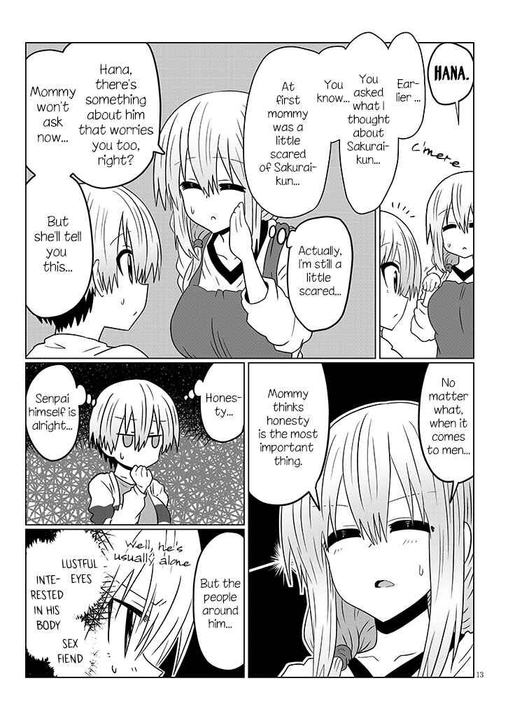 Page 13 Chapter 45 Uzaki-chan wa Asobitai!