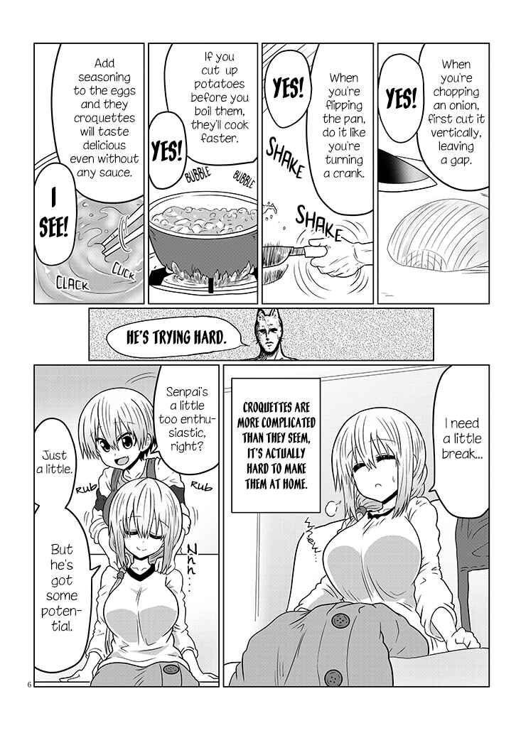 Page 6 Chapter 45 Uzaki-chan wa Asobitai!