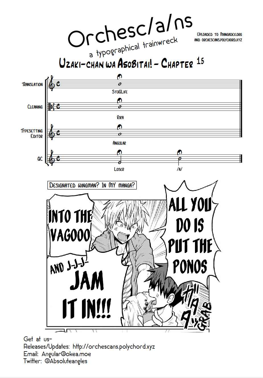 Page 9 Chapter 15 Uzaki-chan wa Asobitai!