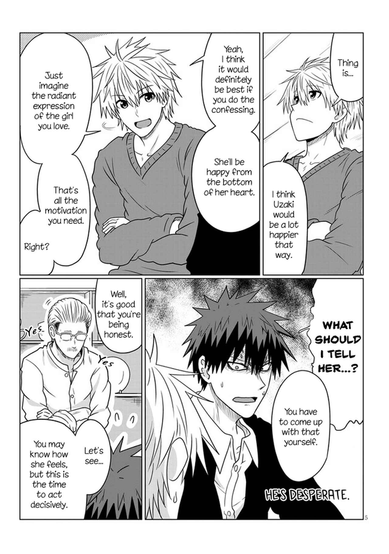 Page 5 Chapter 70 Uzaki-chan wa Asobitai!