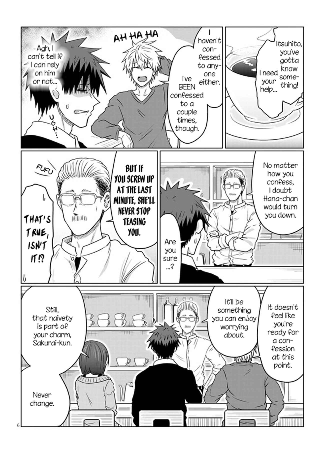 Page 6 Chapter 70 Uzaki-chan wa Asobitai!