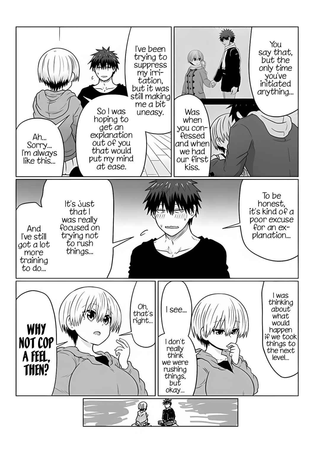 Page 8 Chapter 100 Uzaki-chan wa Asobitai!
