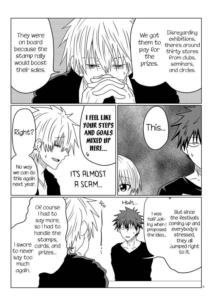 Page 9 Chapter 40 Uzaki-chan wa Asobitai!