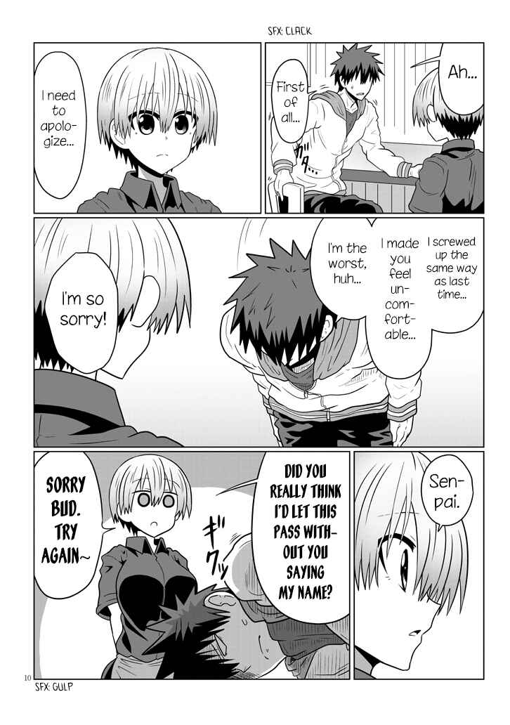 Page 10 Chapter 46 Uzaki-chan wa Asobitai!