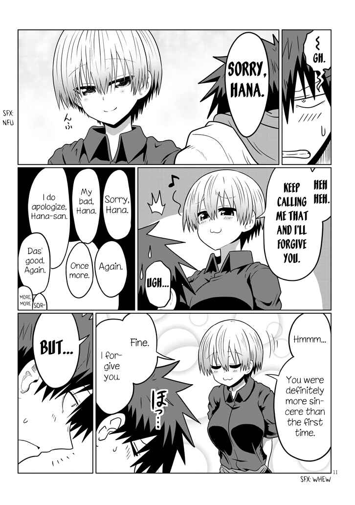 Page 11 Chapter 46 Uzaki-chan wa Asobitai!