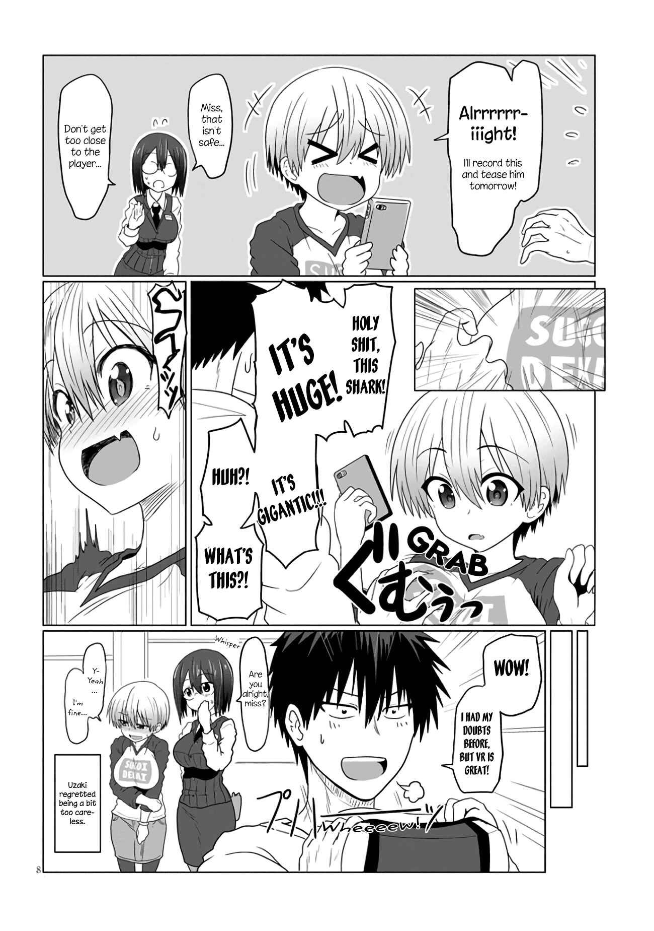 Page 4 Chapter 3.2 Uzaki-chan wa Asobitai!