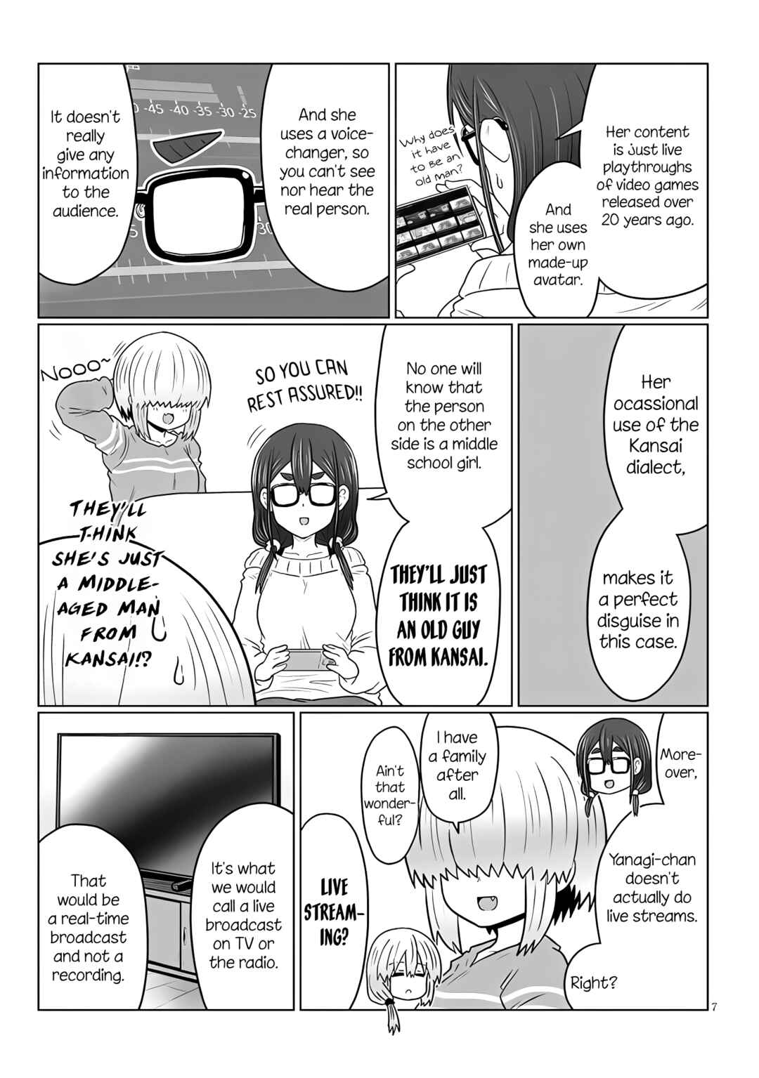 Page 7 Chapter 117 Uzaki-chan wa Asobitai!