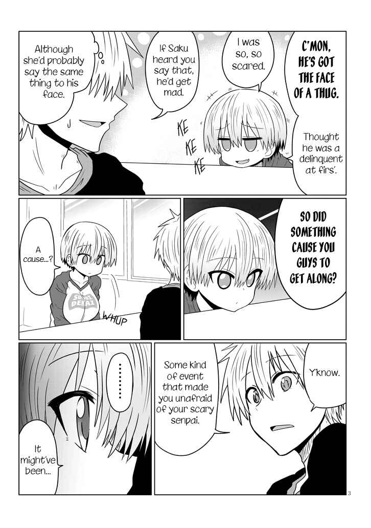 Page 3 Chapter 35 Uzaki-chan wa Asobitai!