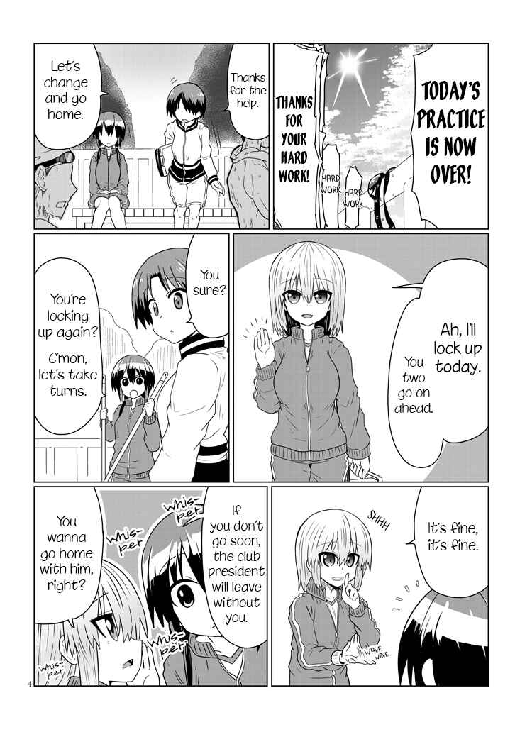 Page 4 Chapter 35 Uzaki-chan wa Asobitai!