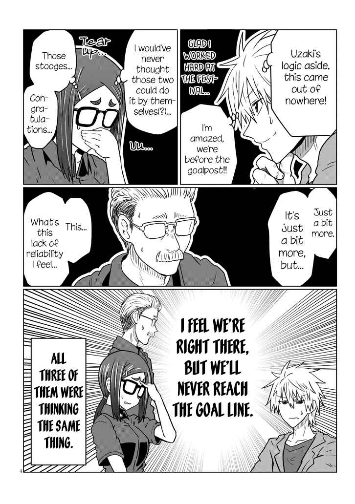 Page 4 Chapter 43 Uzaki-chan wa Asobitai!