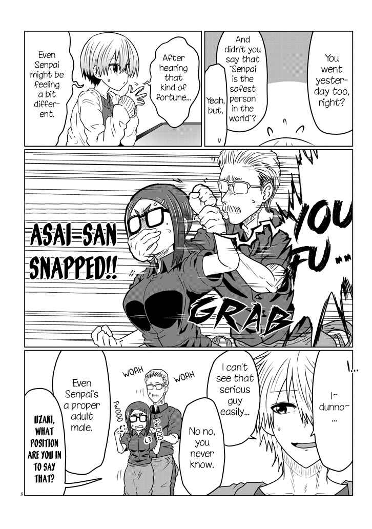 Page 8 Chapter 43 Uzaki-chan wa Asobitai!