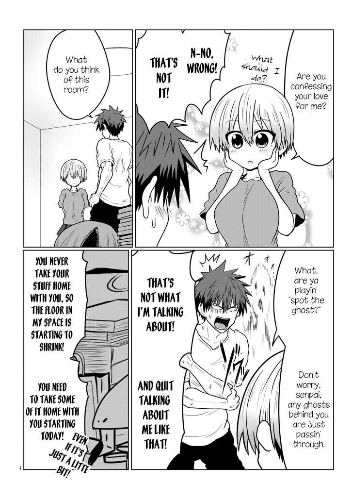 Page 4 Chapter 27 Uzaki-chan wa Asobitai!