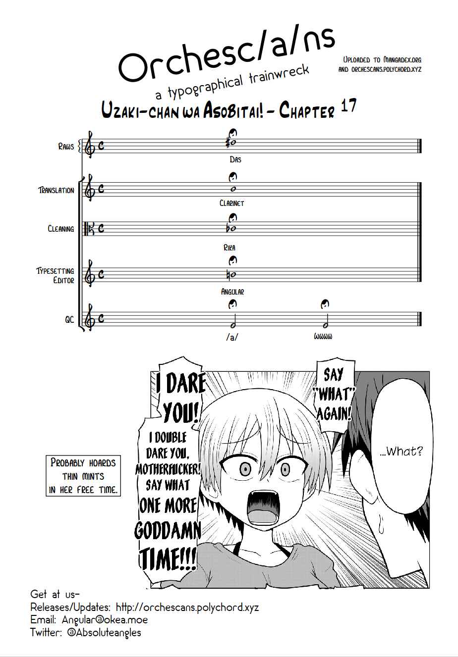 Page 13 Chapter 17 Uzaki-chan wa Asobitai!