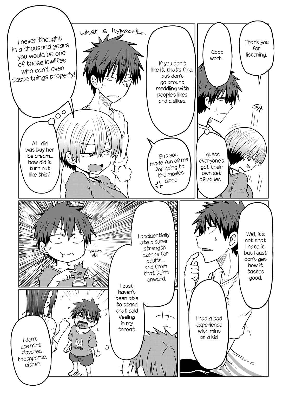 Page 8 Chapter 17 Uzaki-chan wa Asobitai!