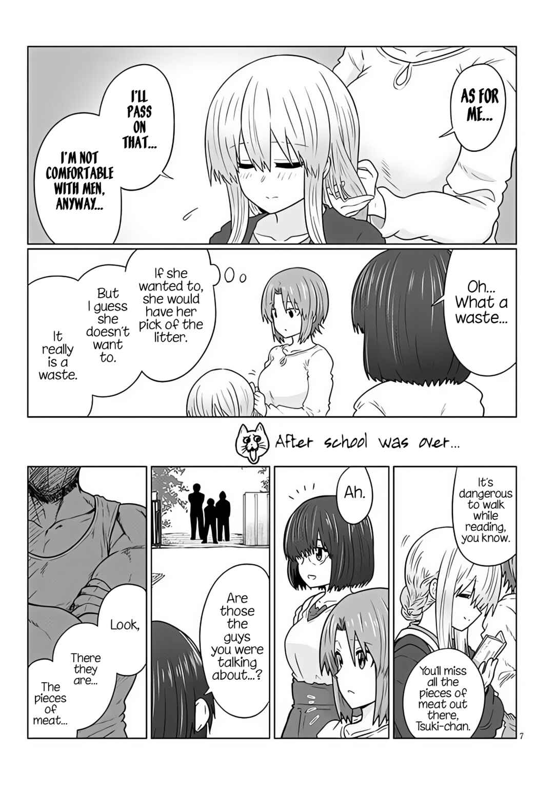 Page 7 Chapter 98 Uzaki-chan wa Asobitai!