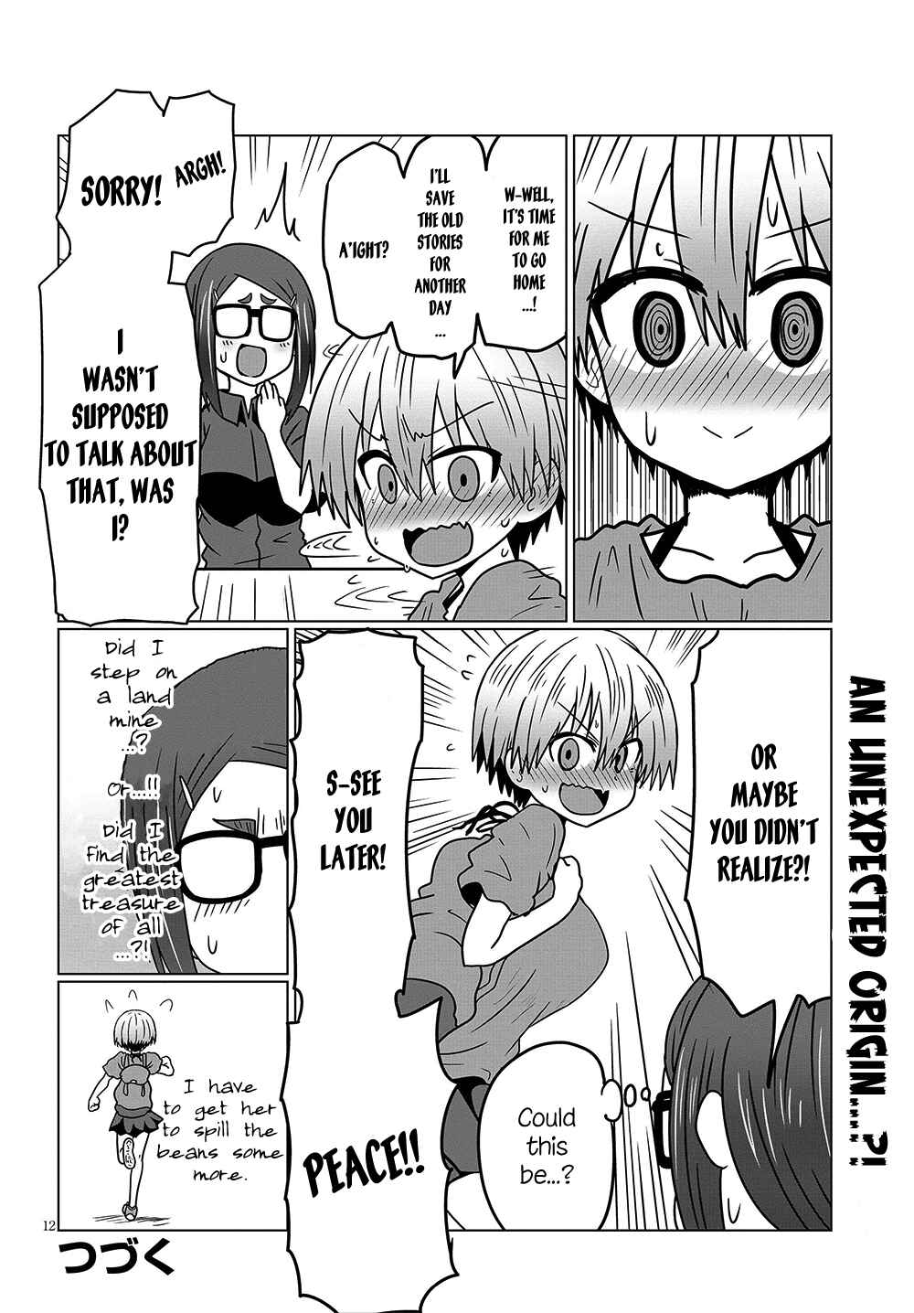 Page 12 Chapter 30 Uzaki-chan wa Asobitai!