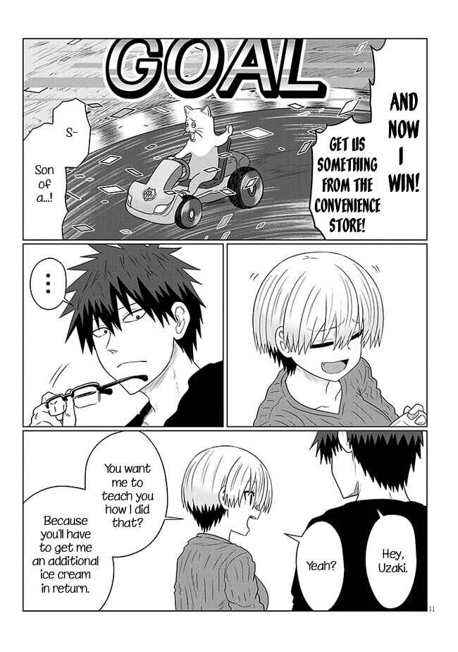 Page 11 Chapter 90 Uzaki-chan wa Asobitai!