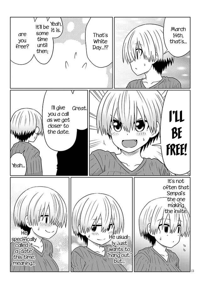 Page 13 Chapter 90 Uzaki-chan wa Asobitai!