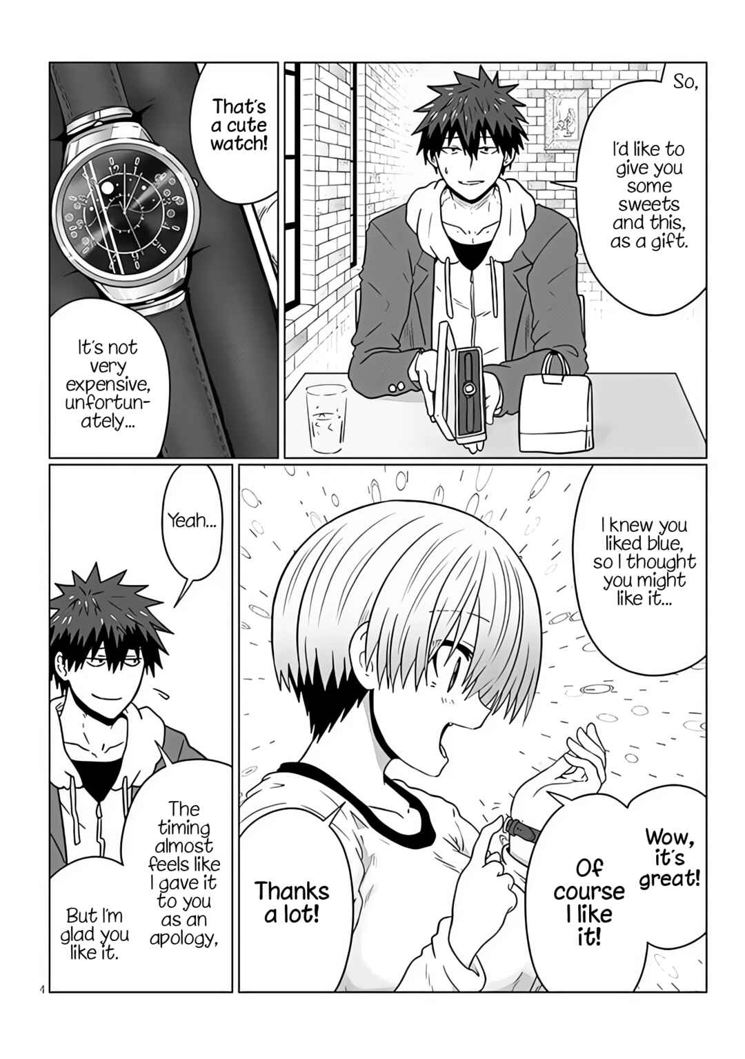 Page 4 Chapter 93 Uzaki-chan wa Asobitai!