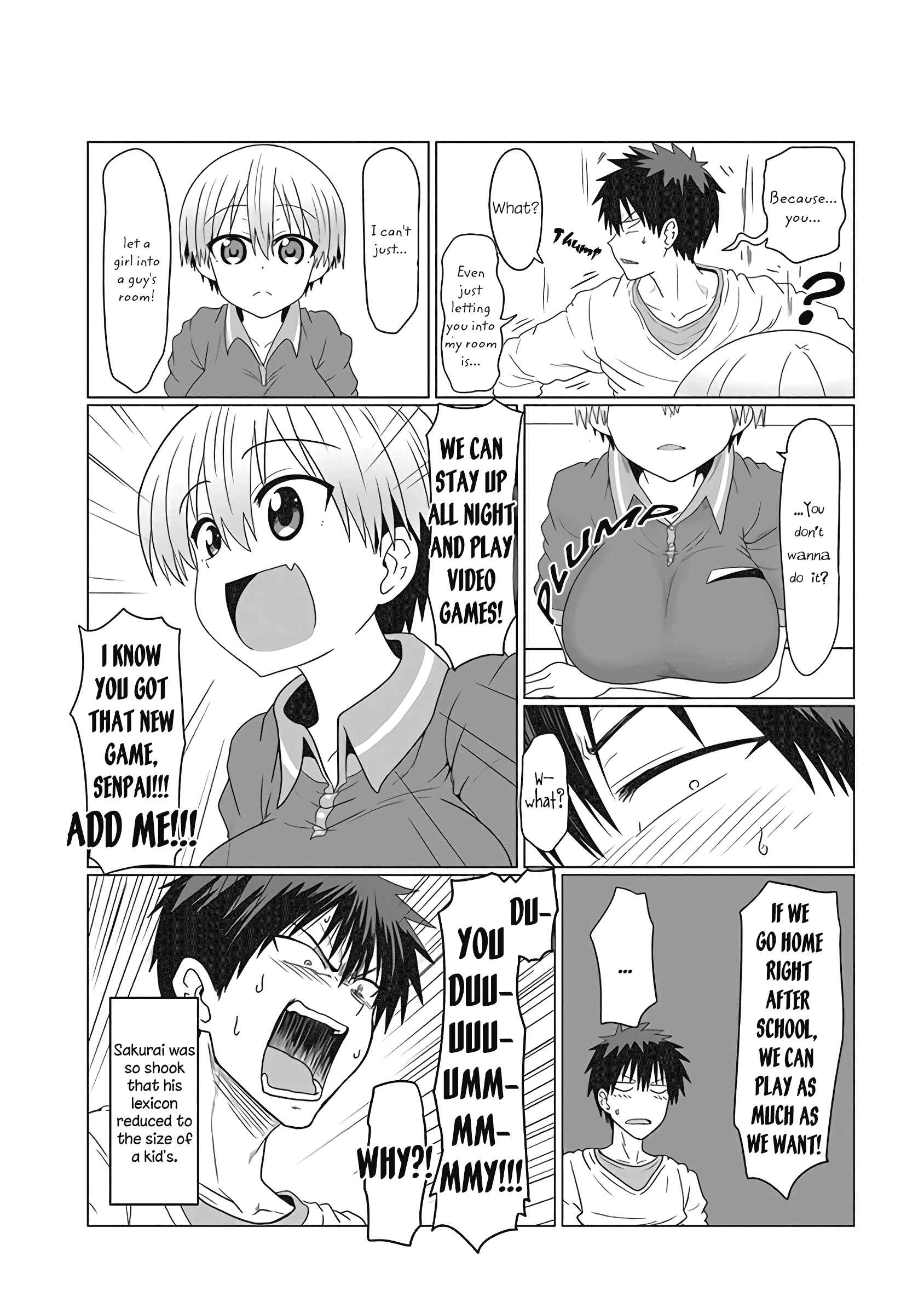 Page 4 Chapter 5.2 Uzaki-chan wa Asobitai!