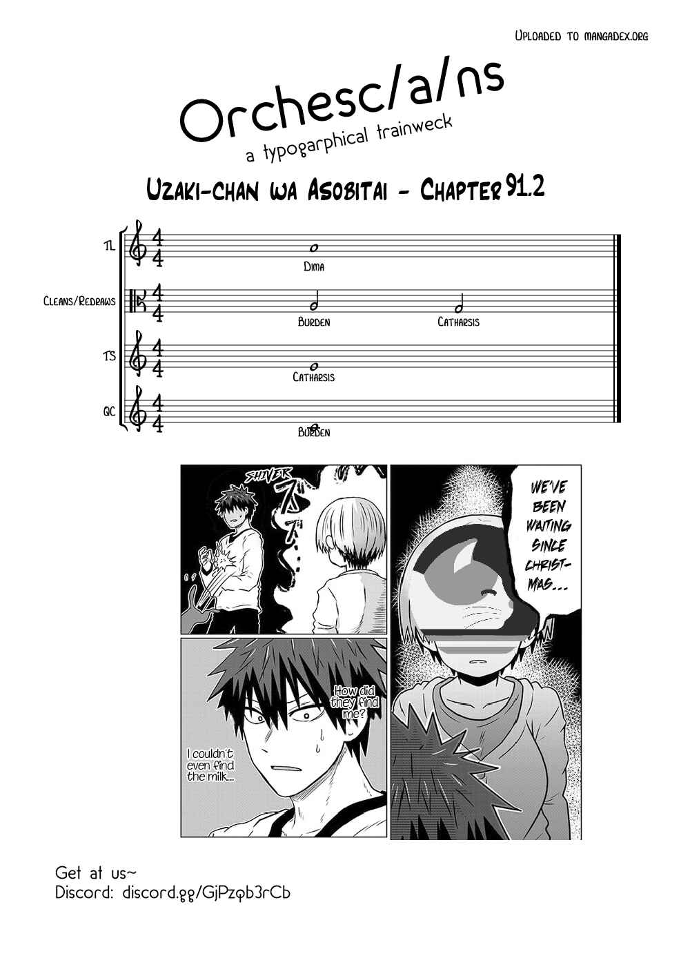 Page 8 Chapter 91.2 Uzaki-chan wa Asobitai!