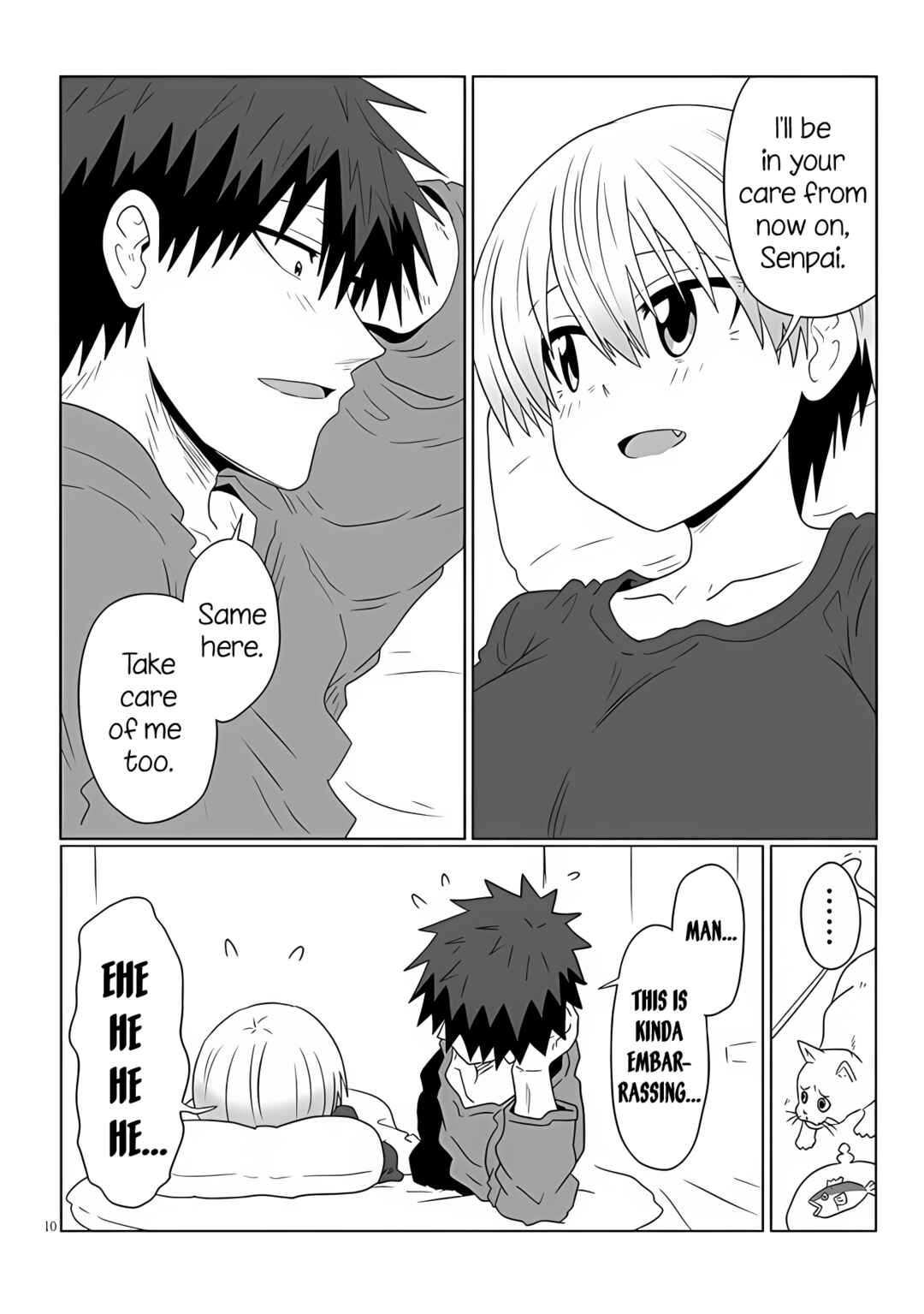 Page 10 Chapter 107 Uzaki-chan wa Asobitai!