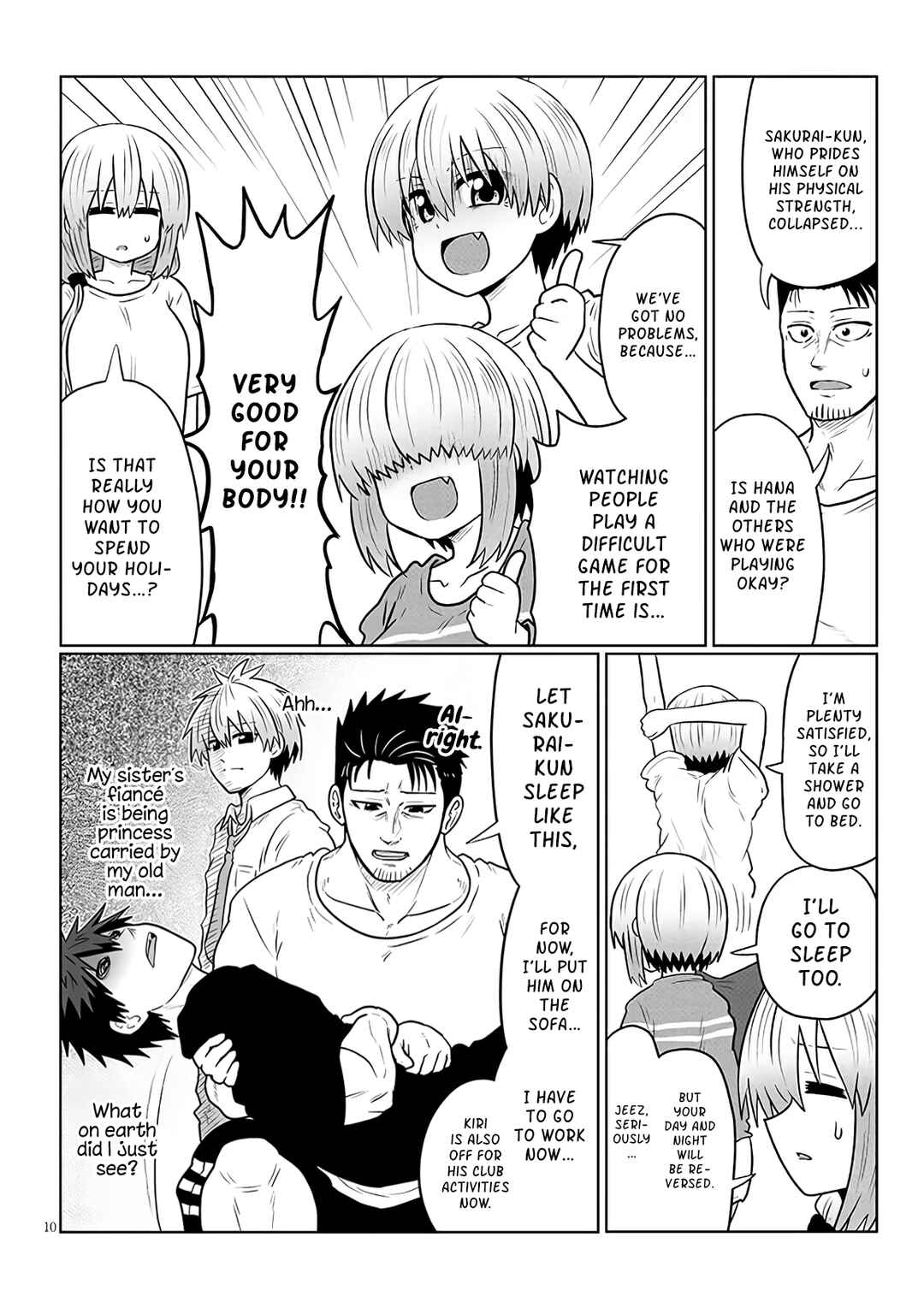 Page 10 Chapter 126 Uzaki-chan wa Asobitai!