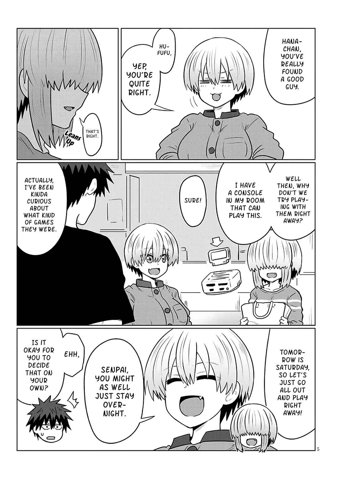 Page 5 Chapter 126 Uzaki-chan wa Asobitai!