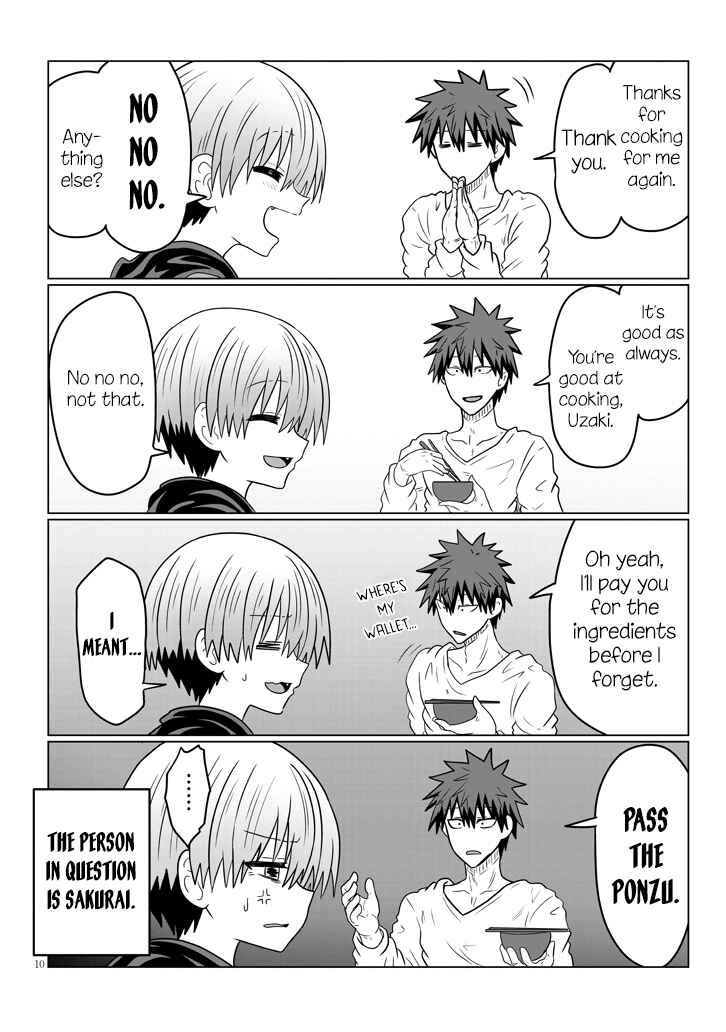 Page 10 Chapter 42 Uzaki-chan wa Asobitai!