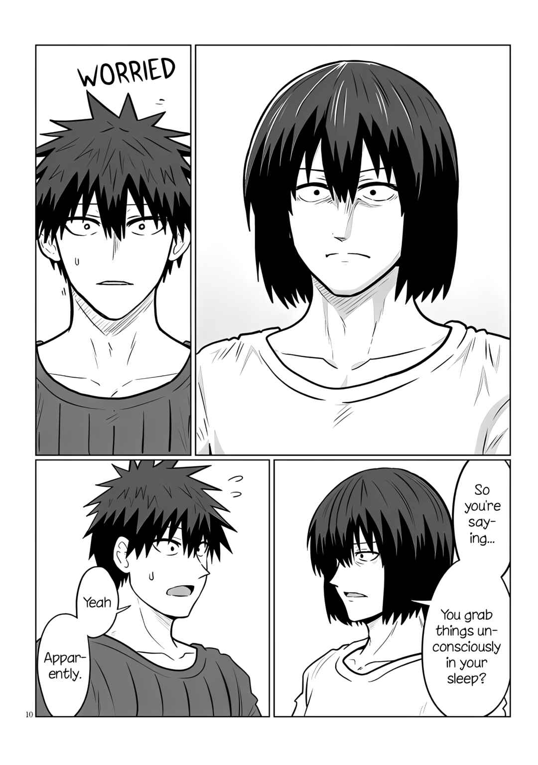 Page 10 Chapter 128 Uzaki-chan wa Asobitai!