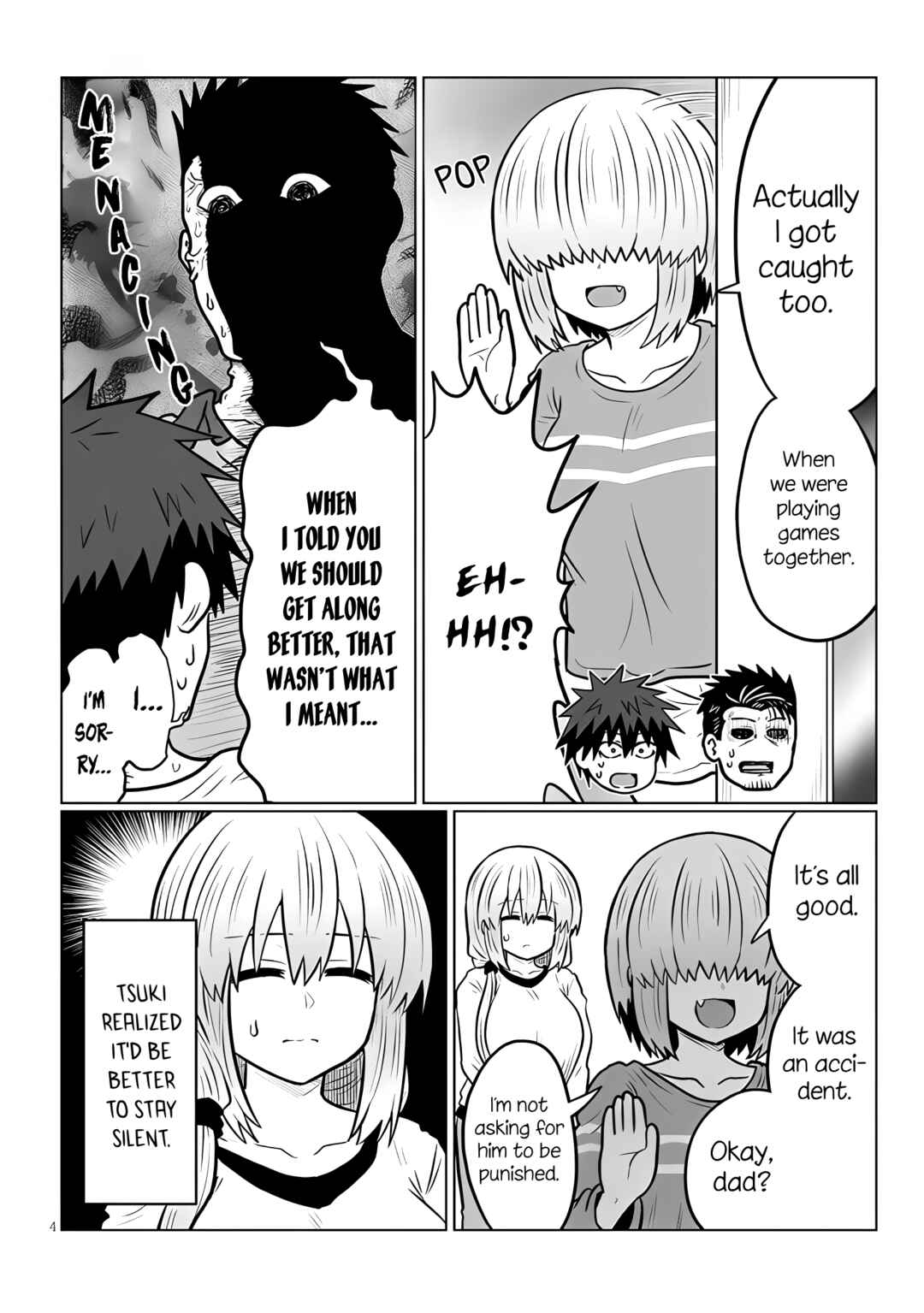 Page 4 Chapter 128 Uzaki-chan wa Asobitai!