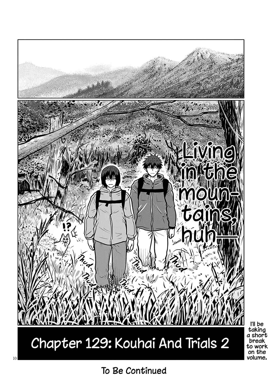 Page 10 Chapter 129 Uzaki-chan wa Asobitai!