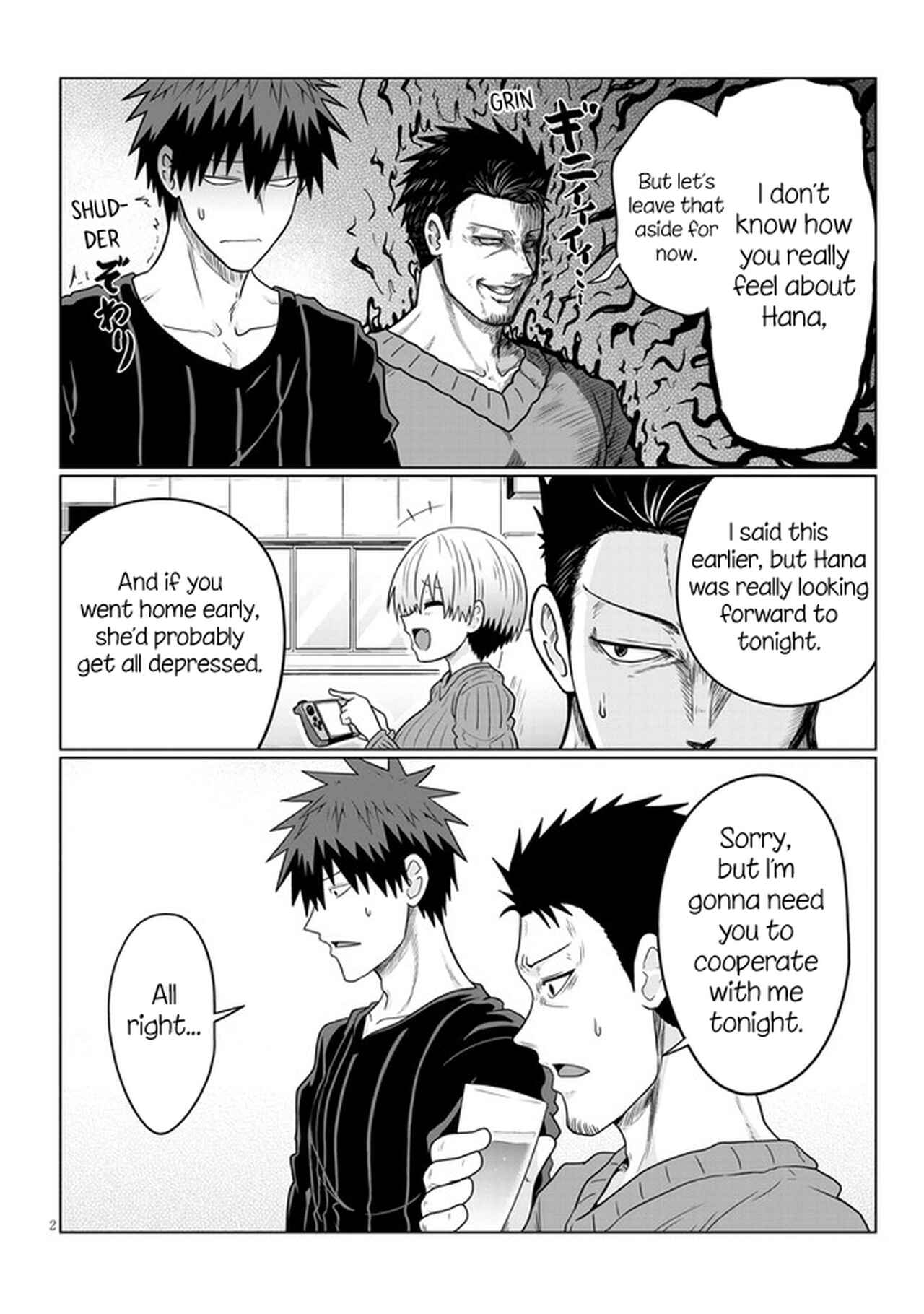 Page 2 Chapter 66 Uzaki-chan wa Asobitai!