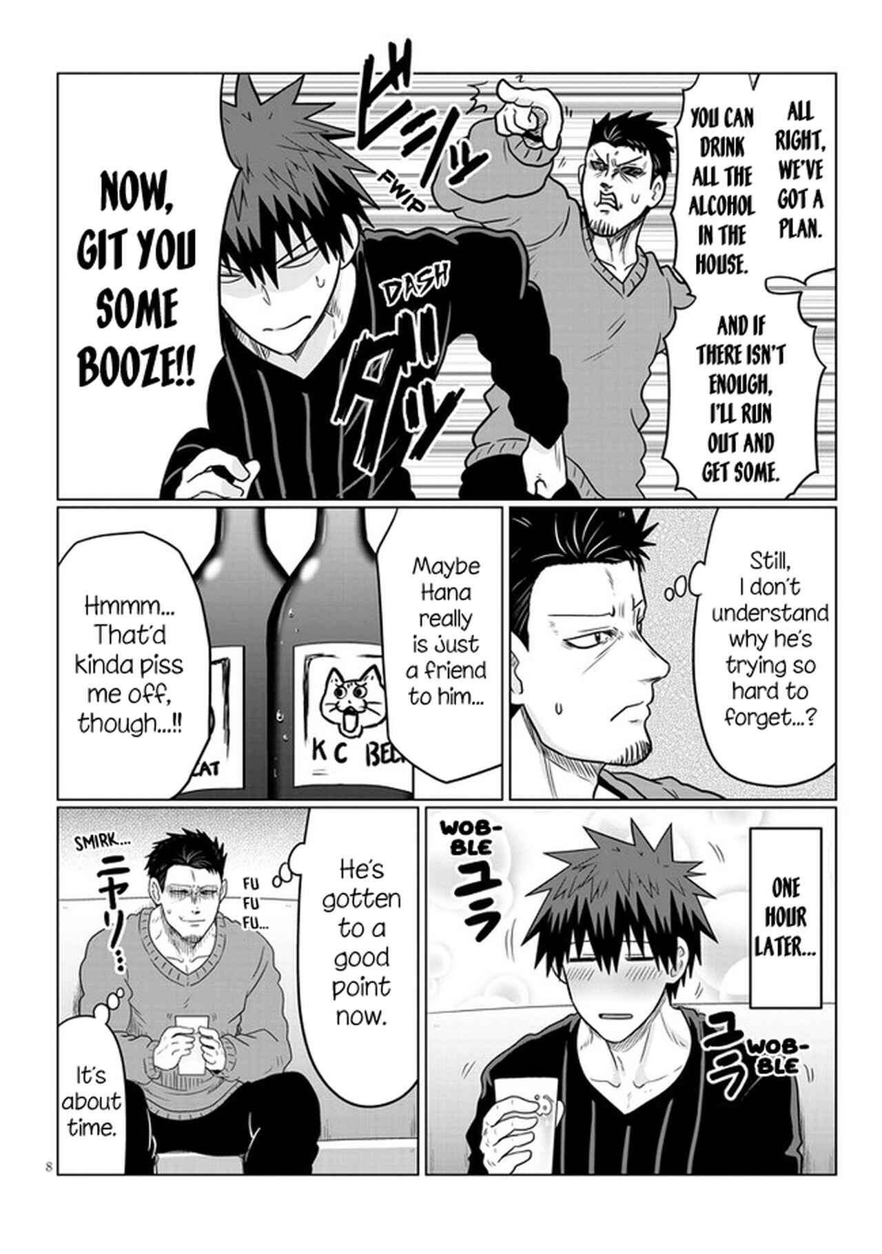 Page 8 Chapter 66 Uzaki-chan wa Asobitai!