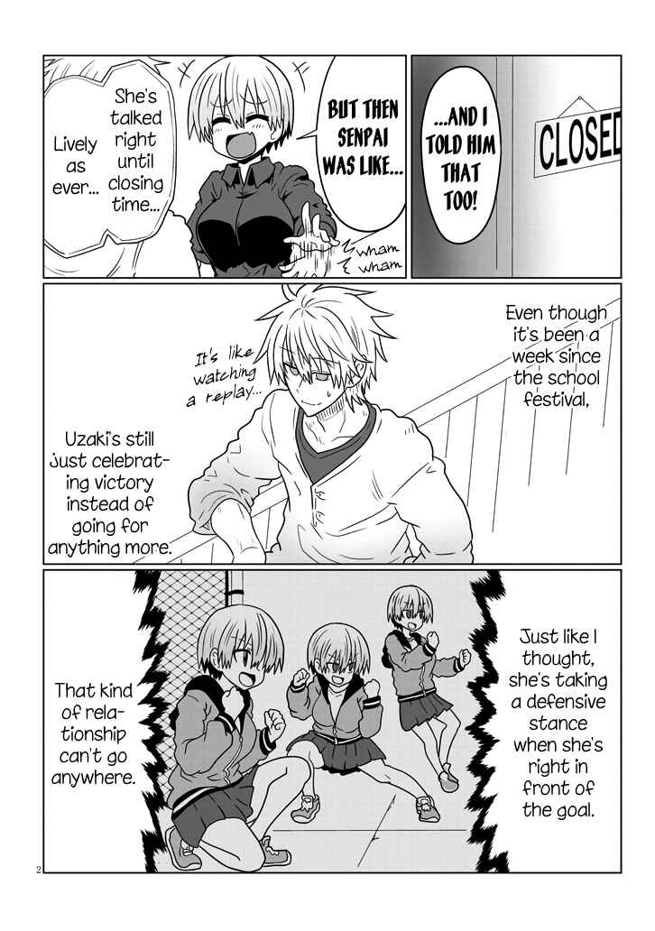 Page 2 Chapter 44 Uzaki-chan wa Asobitai!