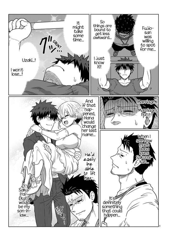 Page 9 Chapter 89 Uzaki-chan wa Asobitai!